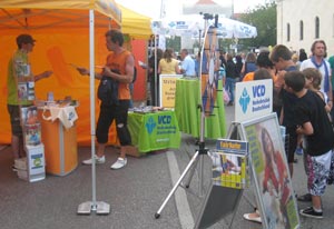 VCD-Stand beim Streetlife-festival 2011 in M�nchen