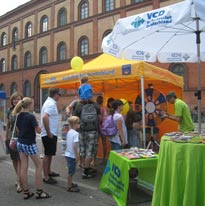 VCD-Stand beim Streetlife-festival 2011 in M�nchen