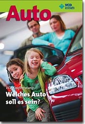 Titelblatt der Broschre: Welches Auto soll es sein?
